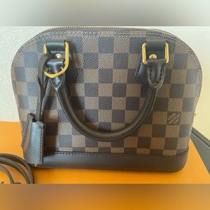 LV ALMA BB DAMIER EBENE
